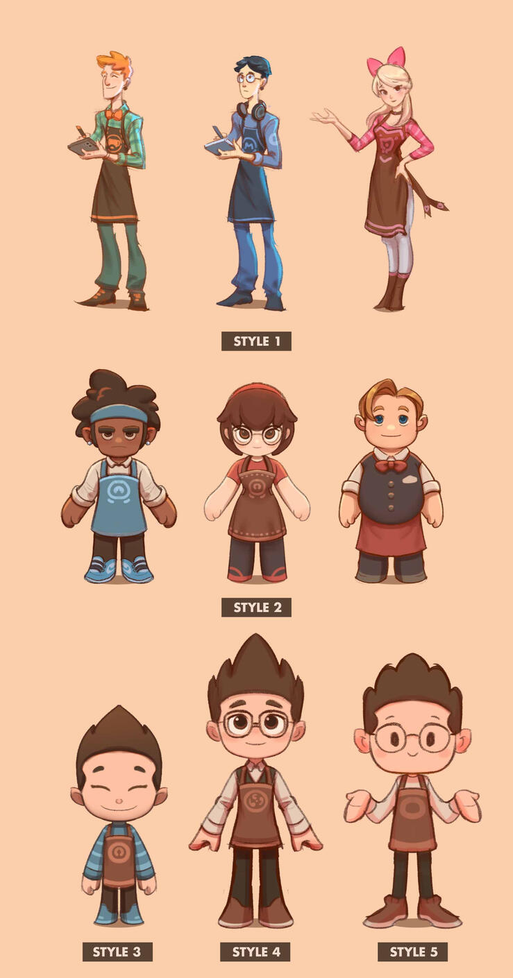 Character - Research Style 01