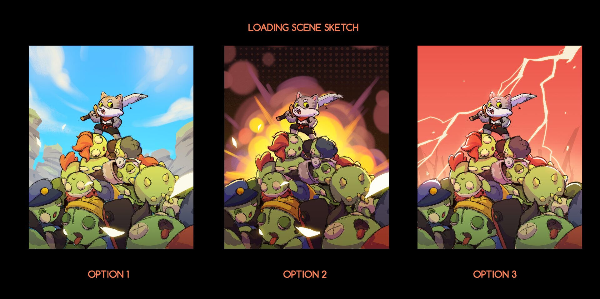 Loading Screen Color Sketch