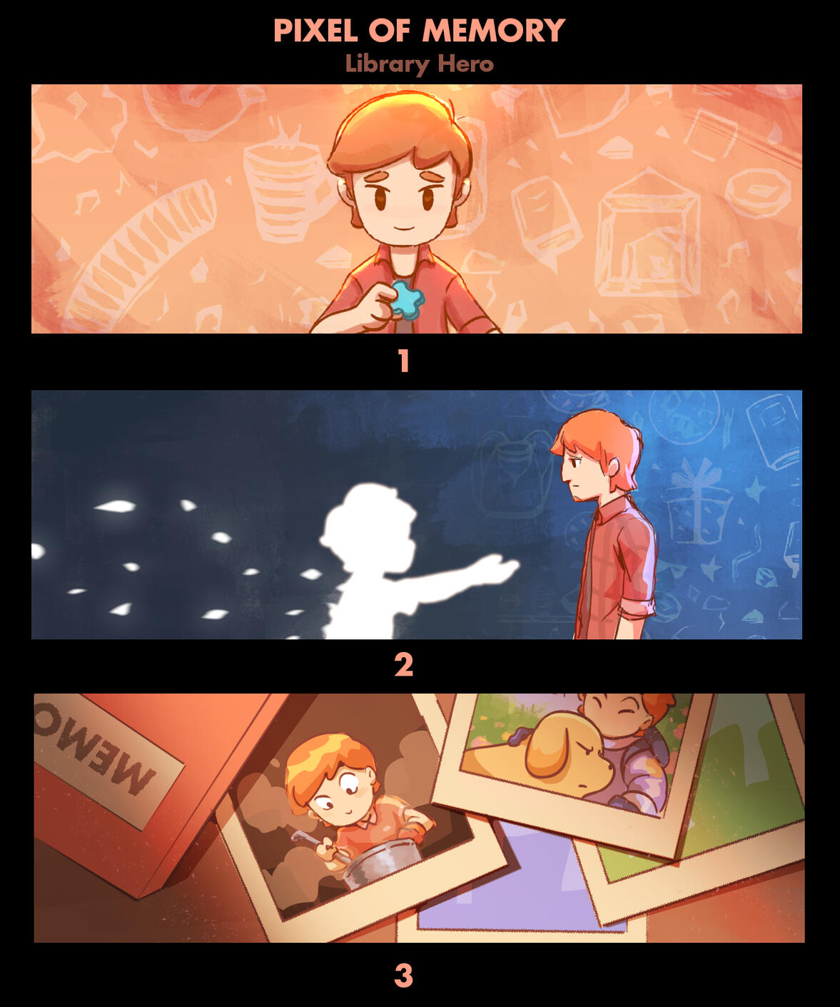 Pixel of Memory - Library Hero